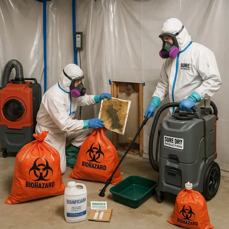 Contaminated Water Handling Protocols process in Landover Hills, MD
