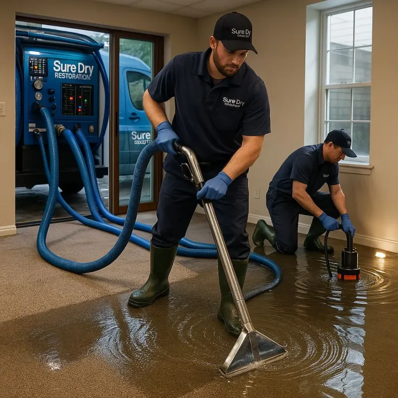 Water Extraction and Removal process in Landover Hills, MD